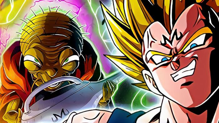 dragon ball babidi and majin vegeta