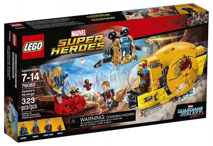 Les Gardiens de la Galaxie : le set LEGO La revanche d'Ayesha va
