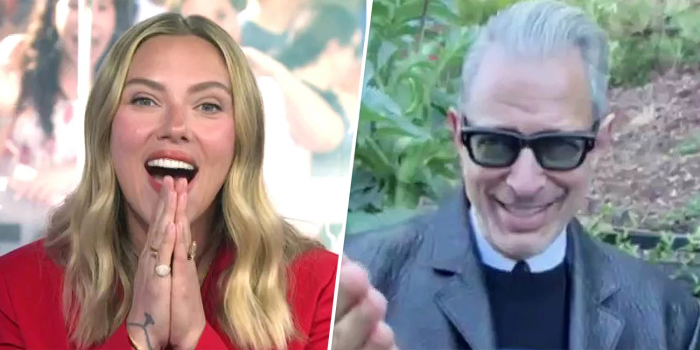 Message vidéo de Jeff Goldblum pour Scarlett Johansson