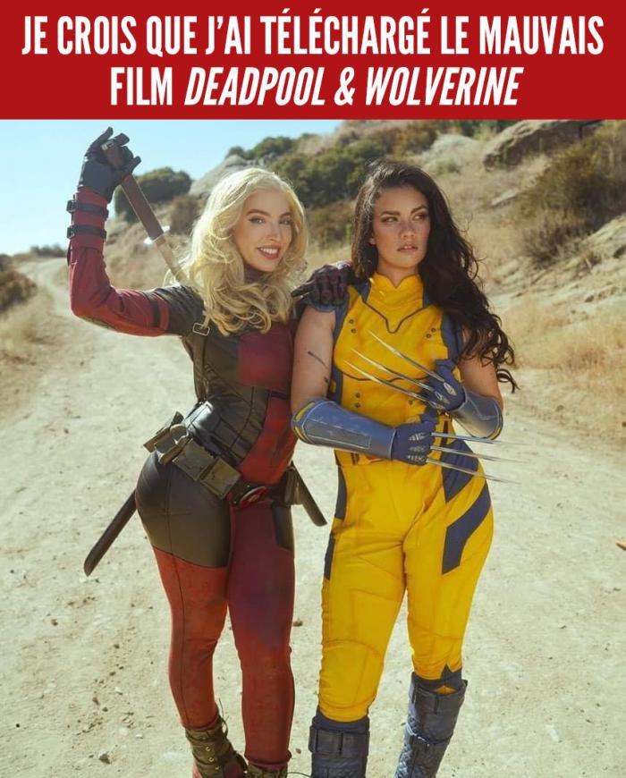 Deadpool & Wolverine version féminine