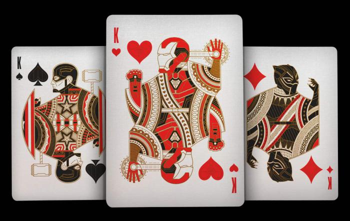 jeu de cartes marvel
