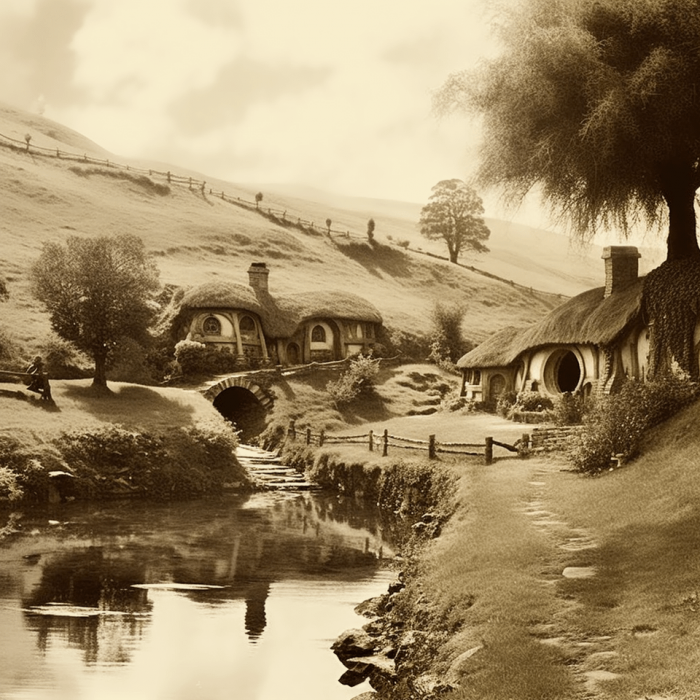 Le village Hobbit