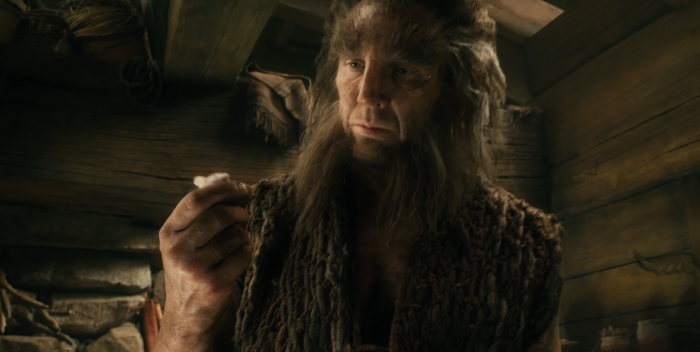 beorn and a mouse the hobbit movie lotr