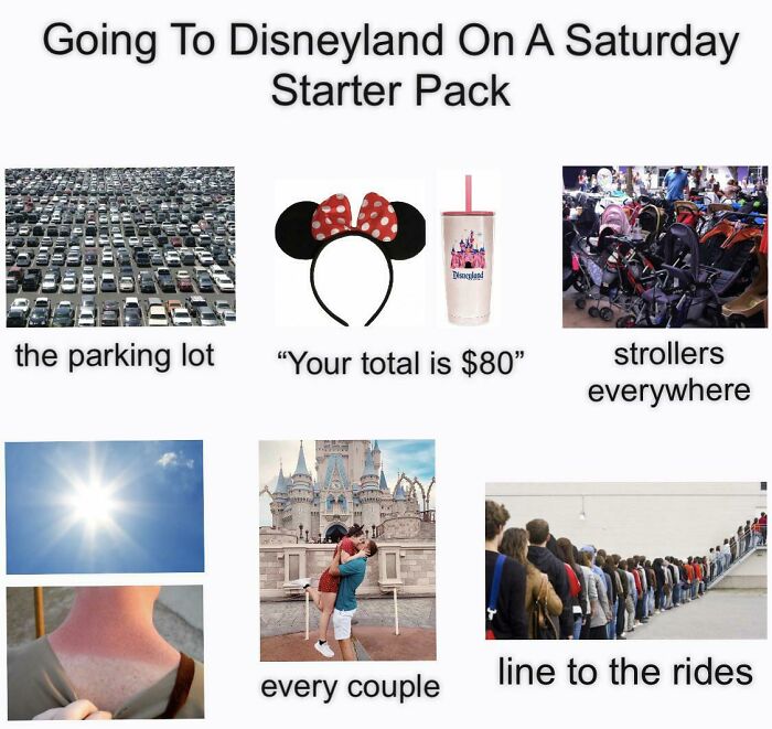 starter pack disneyland un samedi