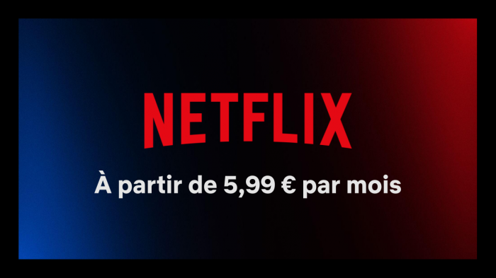 netflix abonnement publicités