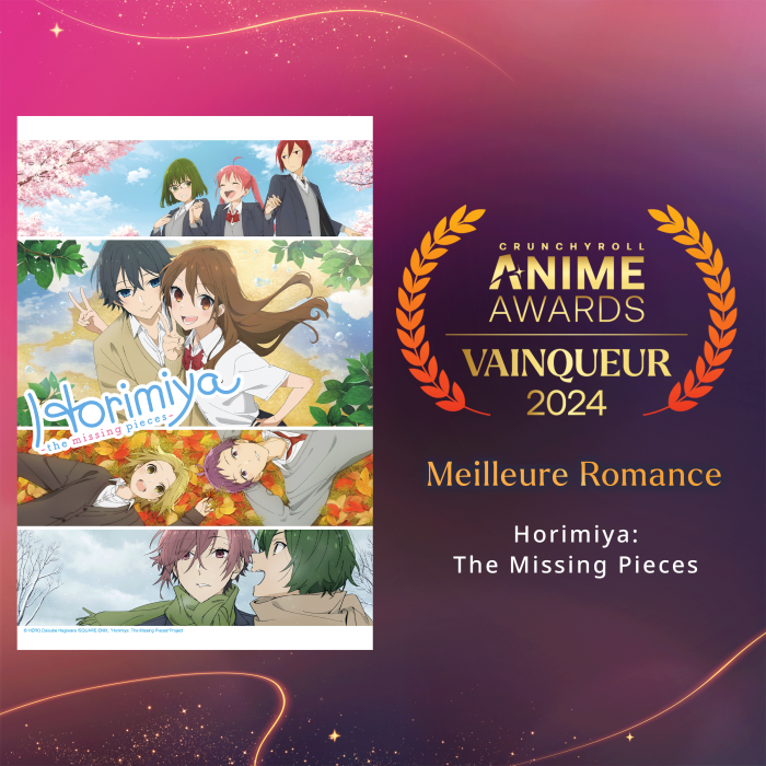 crunchyroll anime awards 2024 meilleure romance