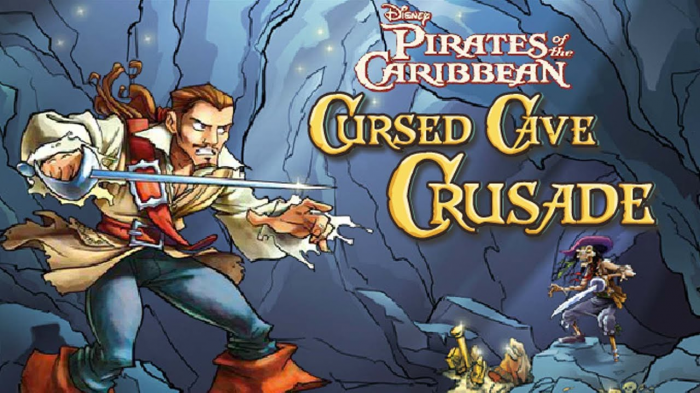 pirates of the caribbean Cursed Cave Crusade