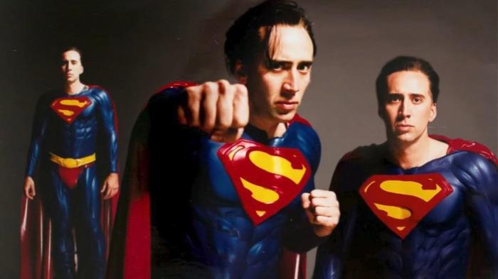 Nicolas Cage en Superman dans Superman Lives