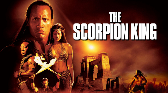 the scorpion king horizontal movie poster