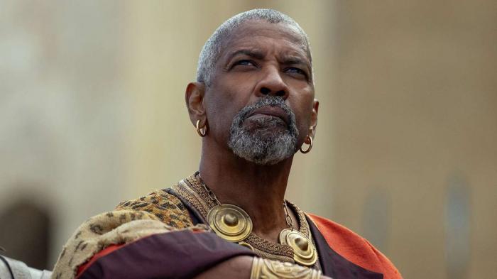 Denzel Washington dans Gladiator II