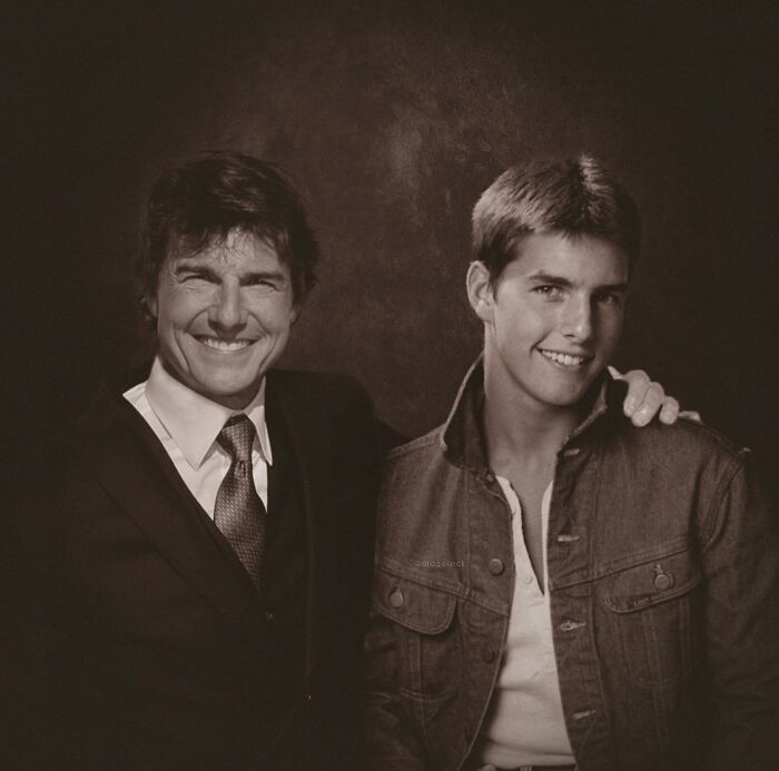photomontage de Tom Cruise