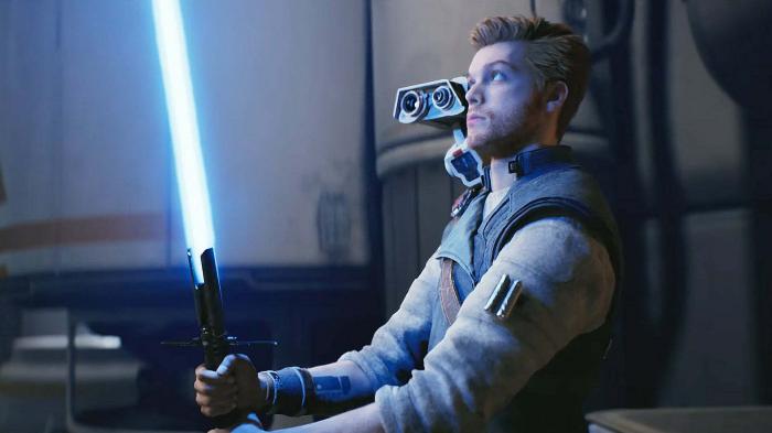 Cal Kestis dans Star Wars Jedi : Survivor.