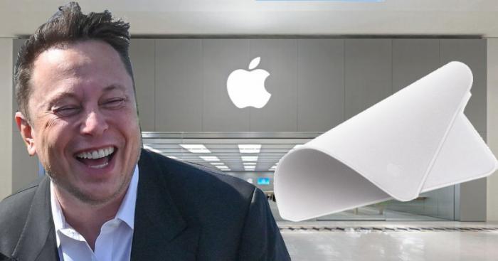 Elon Musk se moque de la chiffonnette d'Apple de la plus belle des manières
