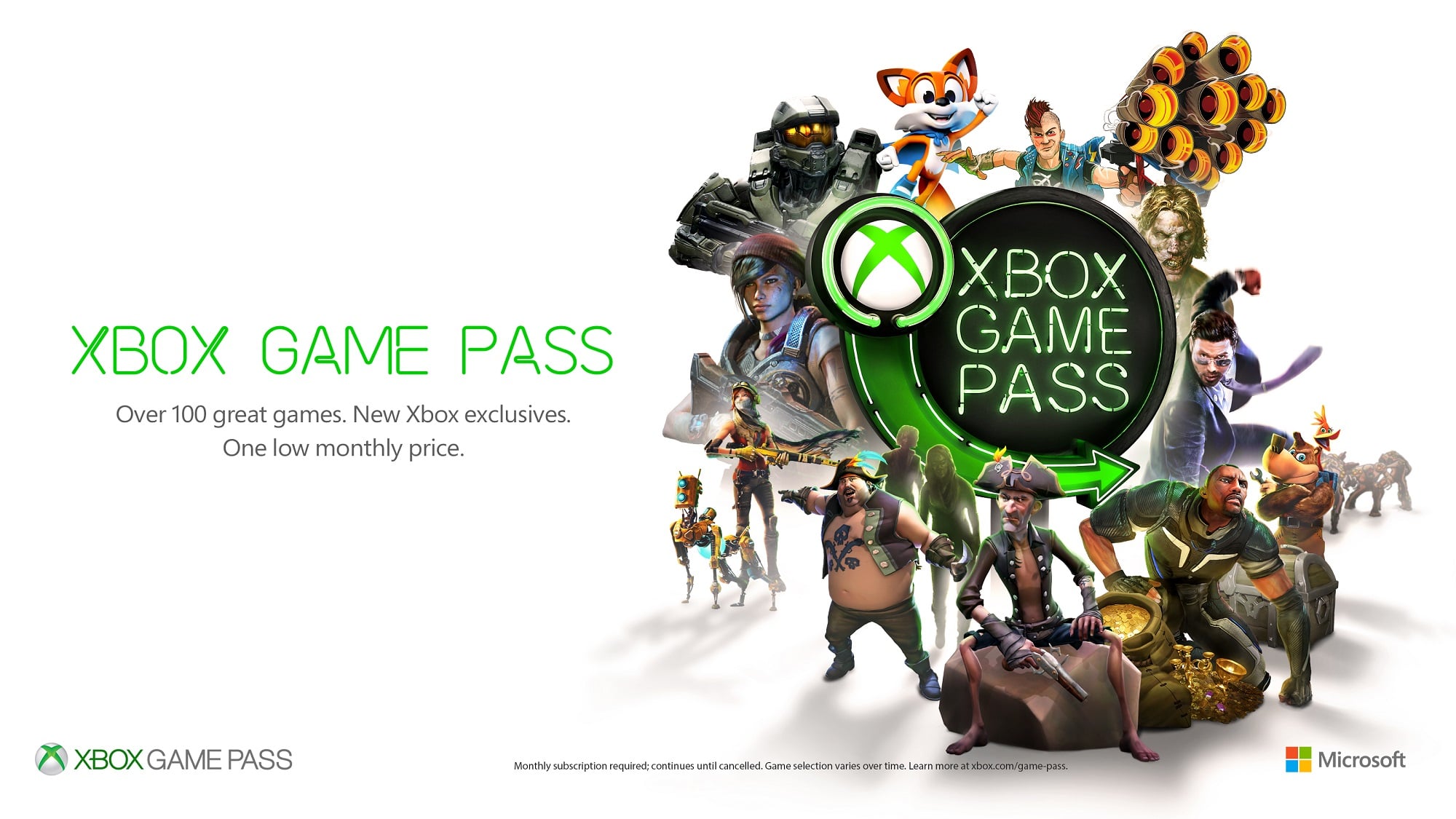 xbox one games pass