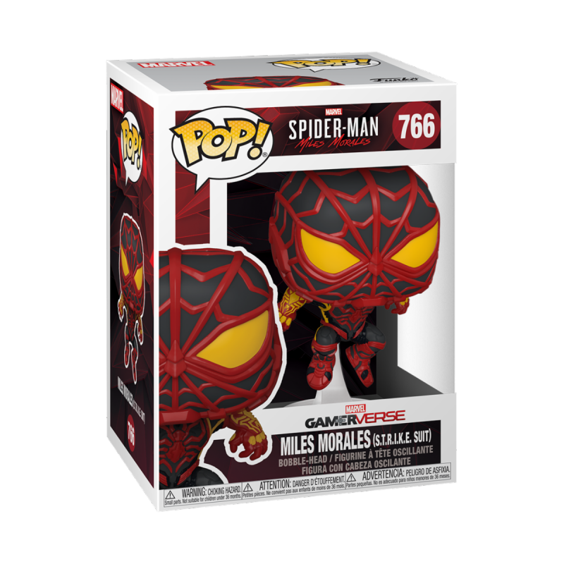 Miles Morales Spider Man Funko Pop Figures Reveal Themselves