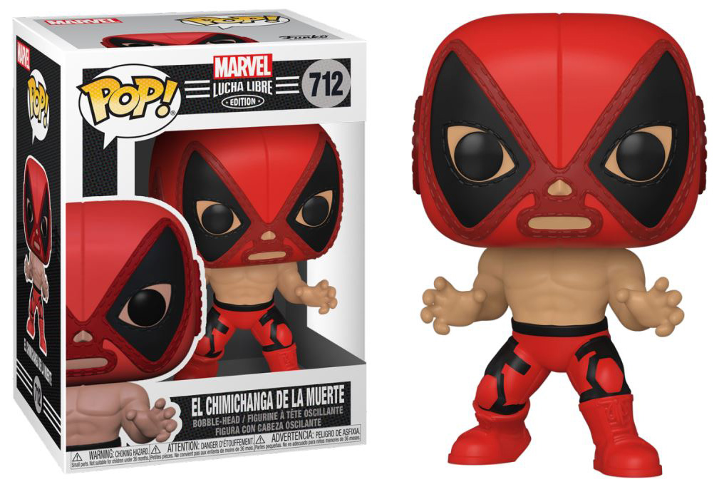 lucha libre marvel funko